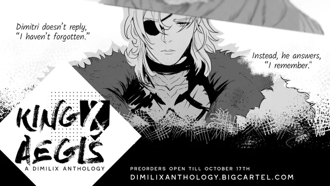Sneak peek of the magical(??) #Dimilix collaboration between RingTheory (@baeddyd) and myself for the @dmfxanthology. What does Dimitri remember? Get the anthology to find out ✨

Preorders are up until October 17th: https://t.co/aG96FxZdBy 
