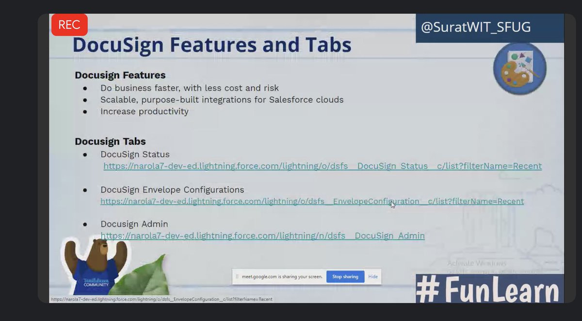 LounganiPayal's tweet image. Attending @SuratWIT_SFUG session by  @NehaTailor7 

#FunLearnDocuSales

@SikhaBaid @TrailblazerEsha @salescloud @salesforce