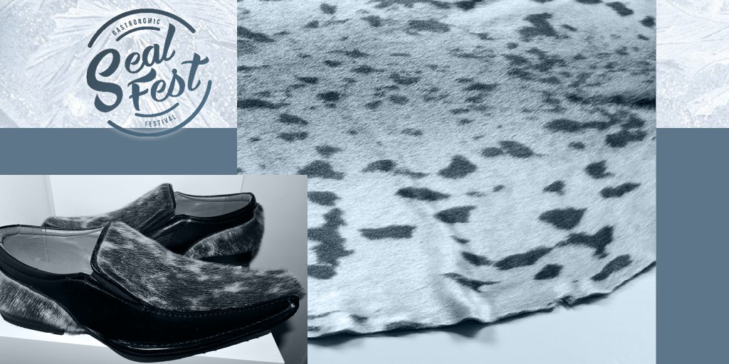 CANSealProducts's tweet photo. #SealFest is not only about meat!
Sustainable fabrics derived from the seal are an ecofriendly alternative to non-renewable (plastic) clothing. https://t.co/7On0P90ckY is the leader in the industry. @bilodeaucanada also offers beautifully designed seal fur accessories. https://t.co/muSj0NenUY