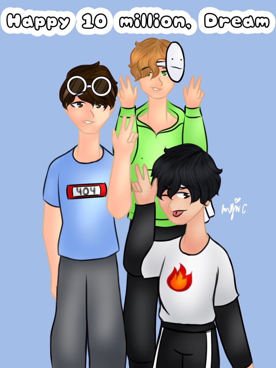 intrnlscreamng's tweet image. I’m so late but happy 10 mil Dream! Thank you for everything you’ve done, you’re an awesome person, and I hope you continue doing what you do :) @DreamWasTaken #10milliondreams #10millionblobs #dreamfanart #dream #dreamteamfanart #dream10million #dreamwastakenfanart