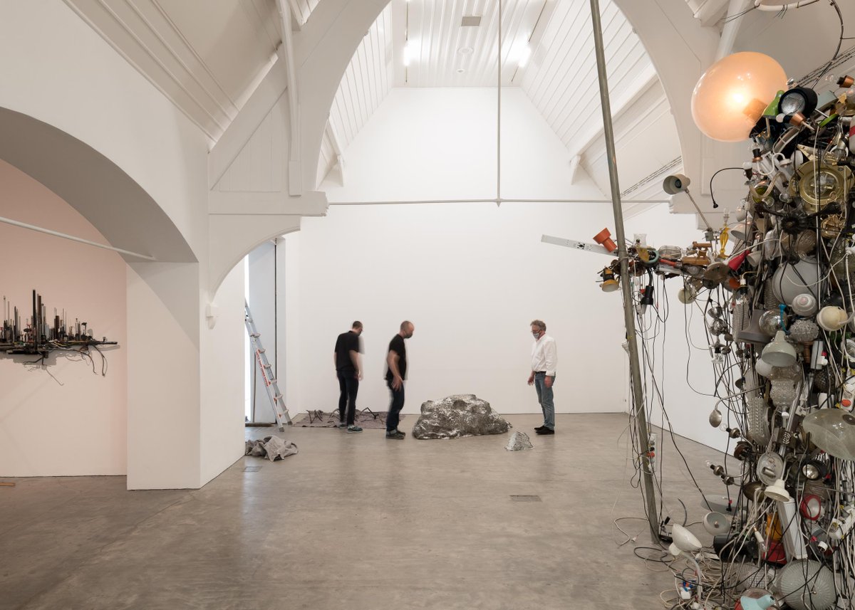 ikongallery's tweet photo. Some more behind the scenes photos of install @bytombird. The second floor gallery is now open! Book a free ticket in advance.

Please note from 17–20 September only the second floor will be open. From 22 September, both floors will be open.

More info: https://t.co/awPE7kbKeh https://t.co/KXnbQyUW3P