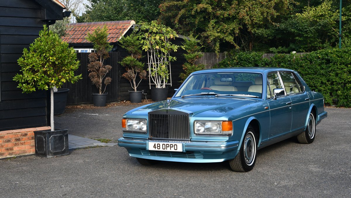 carandclassic's tweet photo. This Rolls Royce Silver Spur II heads to auction tonight complete with 480 PPO personalised plate. ⁠

https://t.co/ErN4VJ0iWu
⁠
#CarandClassic #ClassicCar #RollsRocye #SilverSpur #AuctionCar https://t.co/sGjwAt4WVO