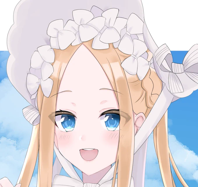 #FGO #FateGO 
水着アビーちゃん
過去一可愛くかけました? 