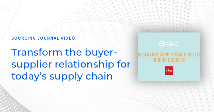 Retailers and brands are faced with endless questions around how to mitigate risk, such as identifying a reliable supply base. See what kind of supply chains will work best in the future in this chat with Infor’s Rod Johnson, President, Head of Americas. bit.ly/2Pi7yOP