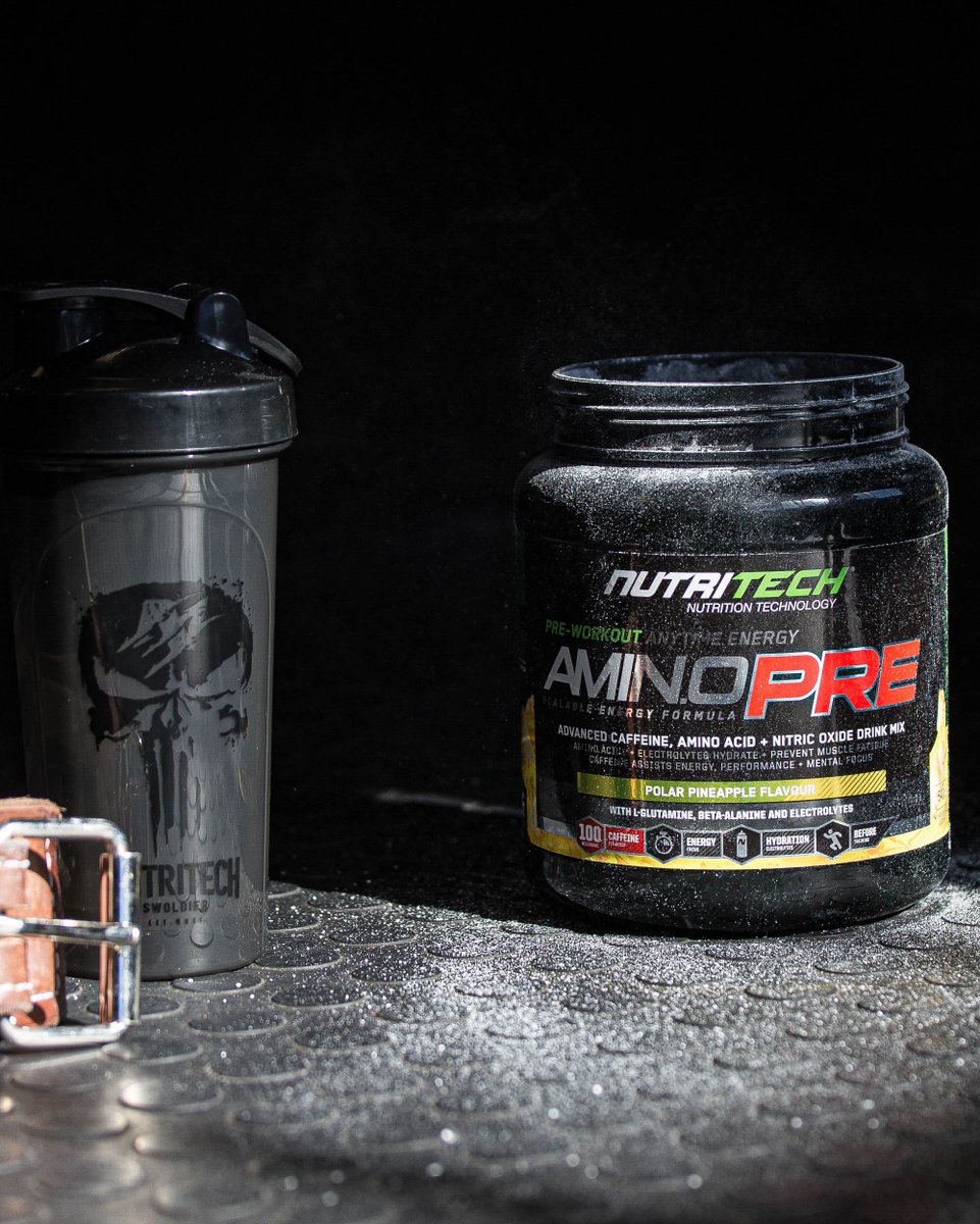 NUTRITECHFIT's tweet photo. A scalable anytime energy formula, ideal for before training or even for a mid-day pick-me-up at the office. With a lower 100mg dose of caffeine, amino acids, electrolytes and beta-alanine. You choose your level of intensity, 1, 2 or 3 scoops. #IAMNUTRITECHFIT #GoUnbroken 🐲 https://t.co/jlYyxy1oUT