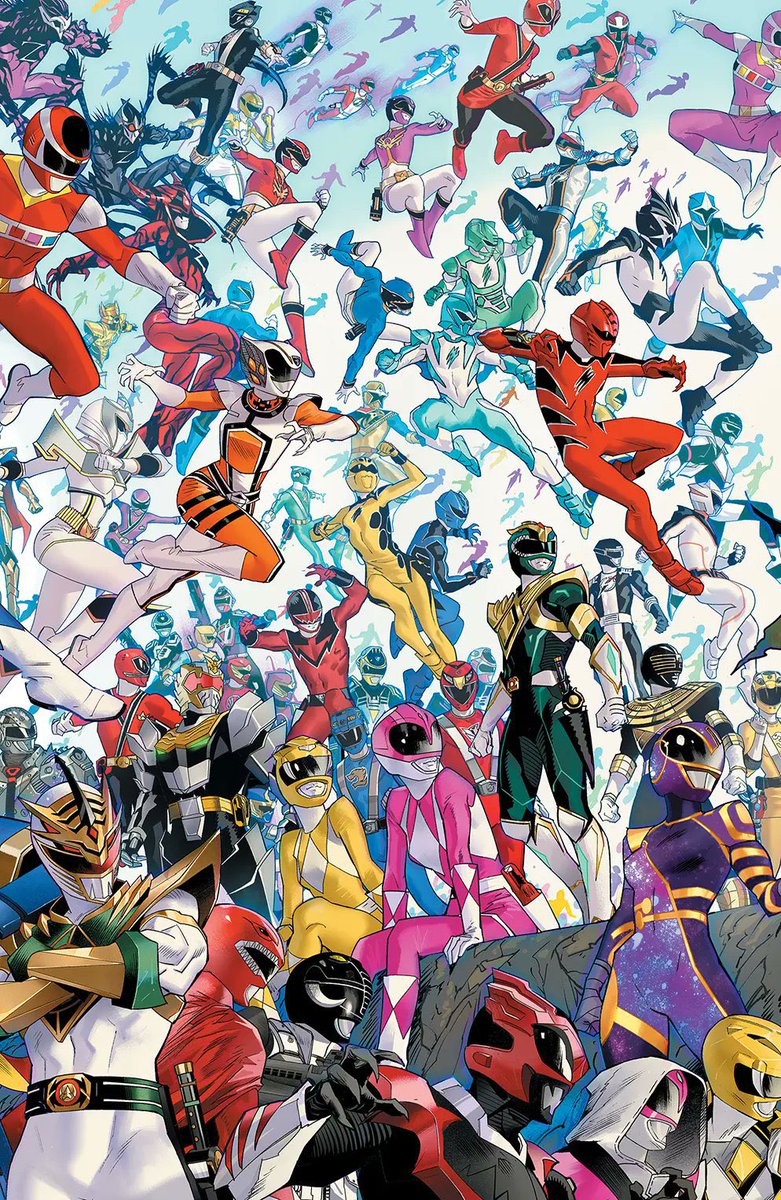 Dan Mora’s art is perfection! #powerrangers #powerrangerscomic