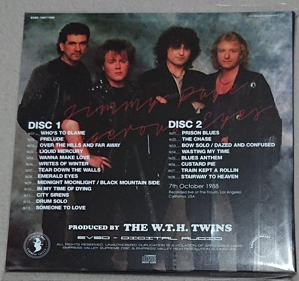 2CD！Jimmy Page / Dangerous Relation 洋楽