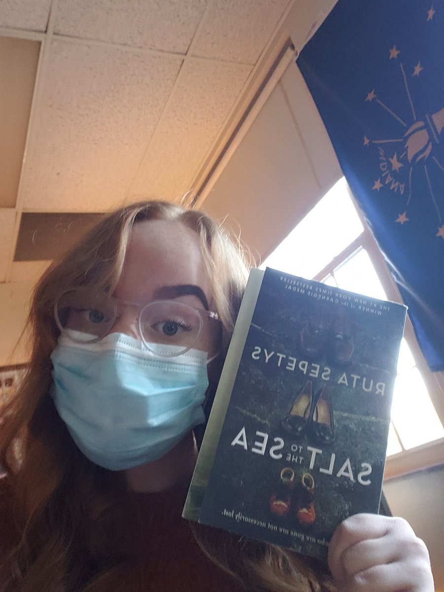 aud_bio's tweet photo. @jessbrooks82 @RutaSepetys currently reading Salt to the Sea and loving the unique perspectives that really help make the story not only interesting, but also giving insight into how people really would've thought like during WWII! https://t.co/Rt7G4t5AvZ