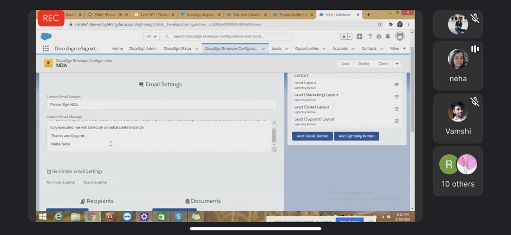 LounganiPayal's tweet image. #FunLearnDocuSales
@SikhaBaid @TrailblazerEsha @salescloud @salesforce @SuratWIT_SFUG @NehaTailor7
