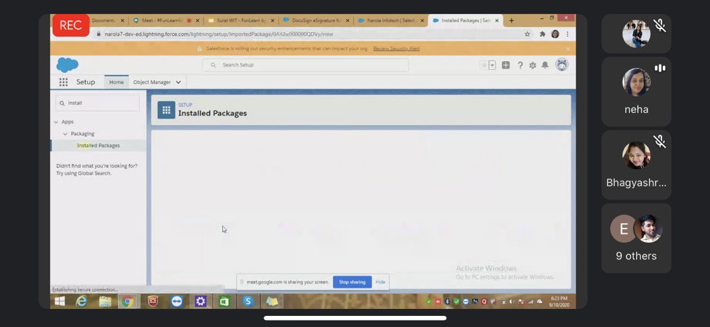 LounganiPayal's tweet image. #FunLearnDocuSales
@SikhaBaid @TrailblazerEsha @salescloud @salesforce @SuratWIT_SFUG @NehaTailor7