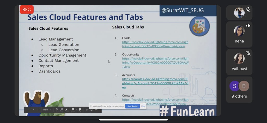LounganiPayal's tweet image. #FunLearnDocuSales
@SikhaBaid @TrailblazerEsha @salescloud @salesforce @SuratWIT_SFUG @NehaTailor7