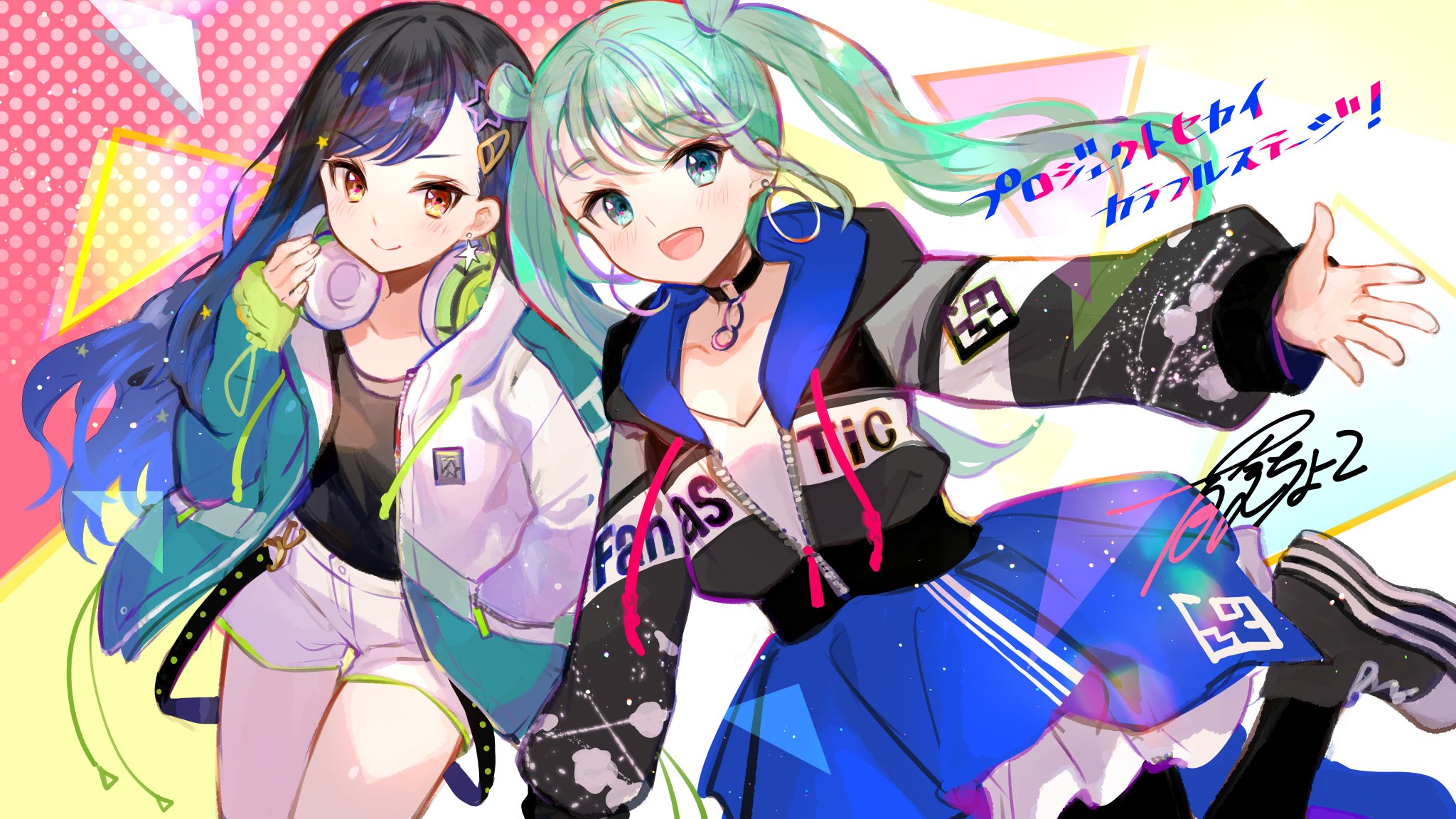 プロセカ 初音ミク 40C プロセカ グリッター缶バッジ 40C 初音ミク モモミク 21点