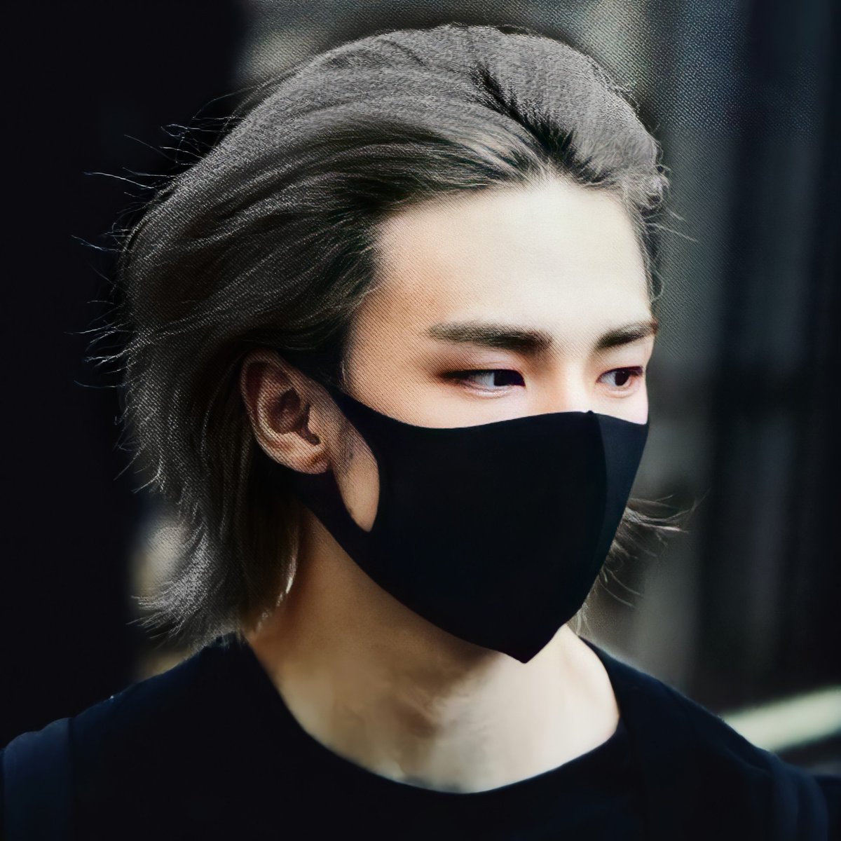 Xy ì°½ë¹ˆ On Twitter Hwang Hyunjin Long Hair But Make It Black