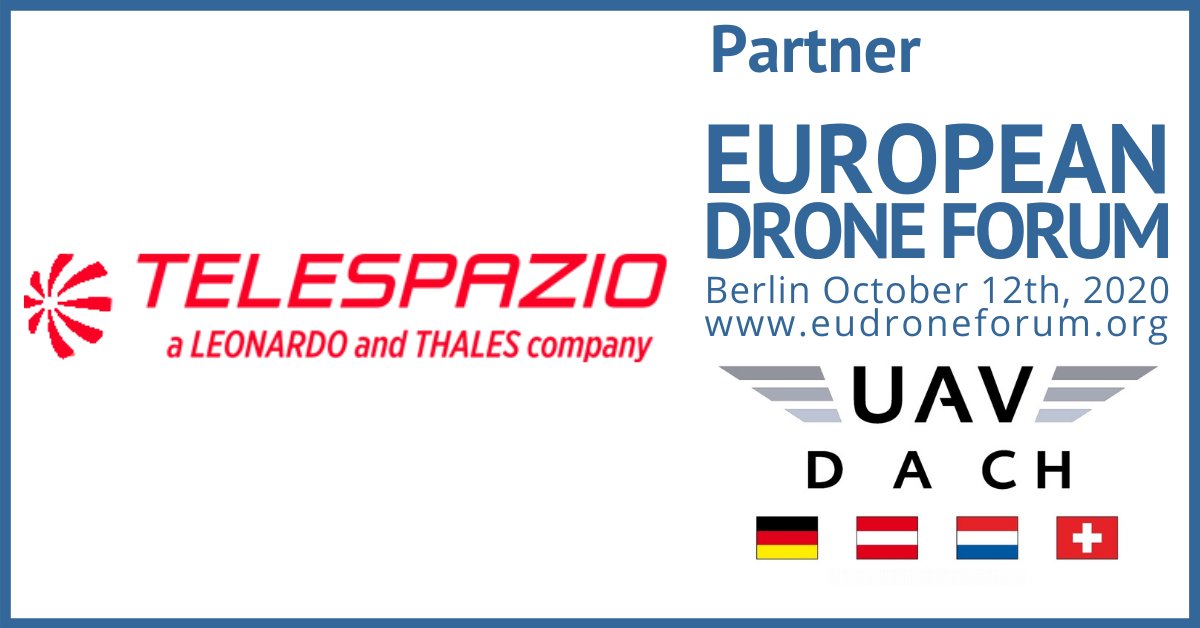 Meet @TelespazioVEGAD at EUROPEAN DRONE FORUM #edf2020 by <a href="/UAVDACH/">UAV DACH e.V.</a> on Oct. 12th in Berlin
eudroneforum.org
#uas #cuas #detection #protection #drone #conference