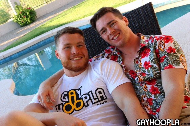 1 pic. Mason Skyy plays a dirty model scout convincing aspiring model Canelo Ment to get naked and get