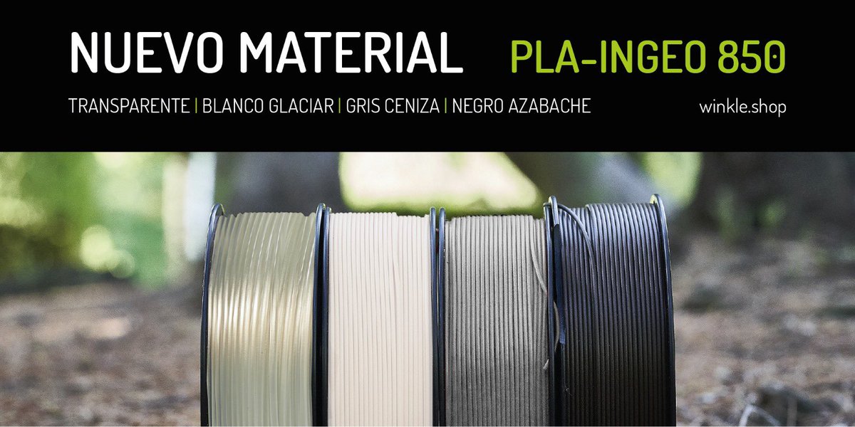winkle_3d's tweet photo. 💥 𝗣𝗟𝗔 𝗜𝗡𝗚𝗘𝗢 𝟴𝟱𝟬 🔥
¡Ya disponible en la web!
https://t.co/4dePwp9SwU 😉
.
.
#filamento3d #winkle #3d #PLA #pla850 #new
#impresion3d #stampa3d #impresao3d #3dprinting https://t.co/chGcUJpetM