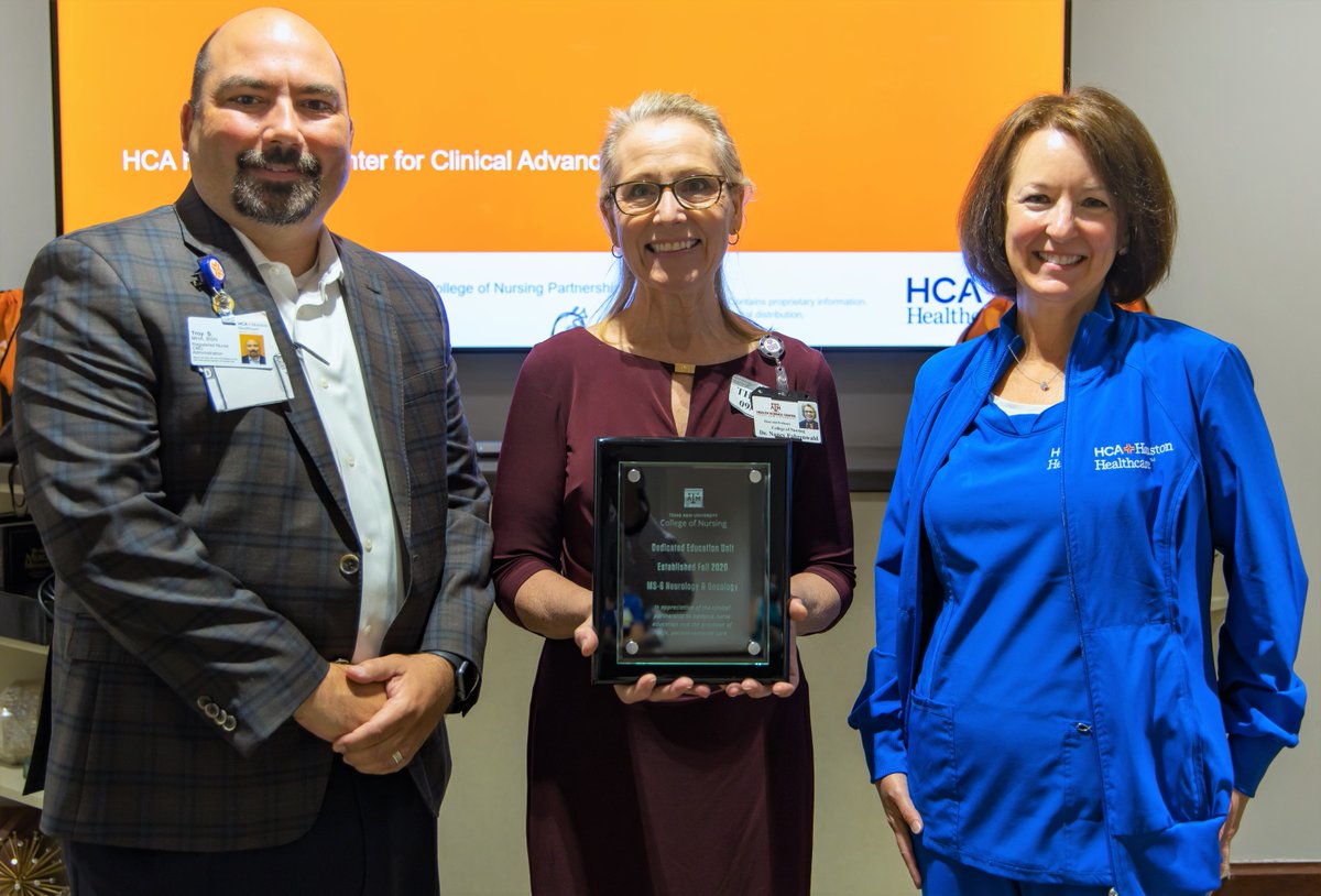 HCAHouston's tweet photo. We hosted our first DEU (Dedicated Education Unit) Student Welcome Day @HCAHouNorthCyp with academic partner @TAMUnursing. As the first DEU in our Division, we're excited about this program launch with #Aggie student nurses!
#HCAHou #HCANursing #UnlockPossibilities #TAMUNurse https://t.co/S4G3xaWy45