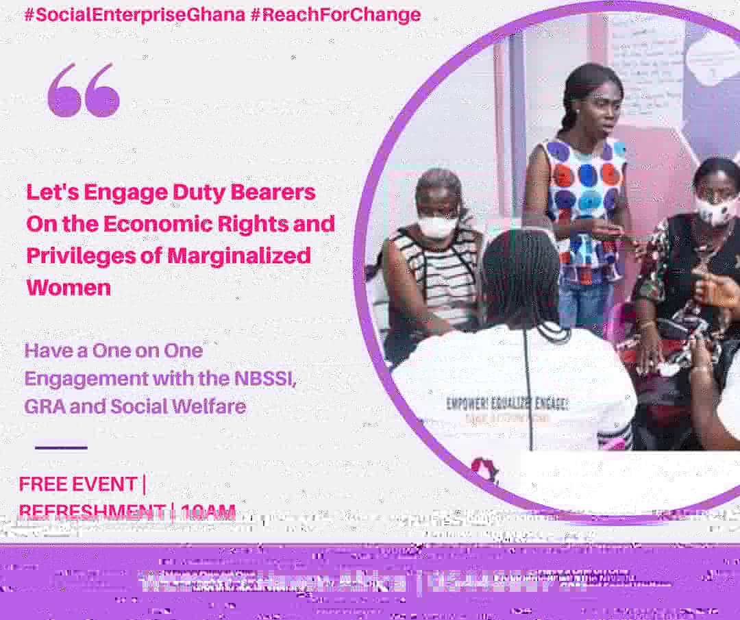 haven_africa's tweet photo. POLICY DIALOGUE
Women's Haven Africa in partnership with Social Enterprise Ghana is organizing a Policy Dialogue as part of its ForumSyd project to economically empower marginalized women and the youth.
#SocialEnterpriseGhana #SEGhana #ReachForChange #Syd #economicempowerment https://t.co/ivj2NKI8Az
