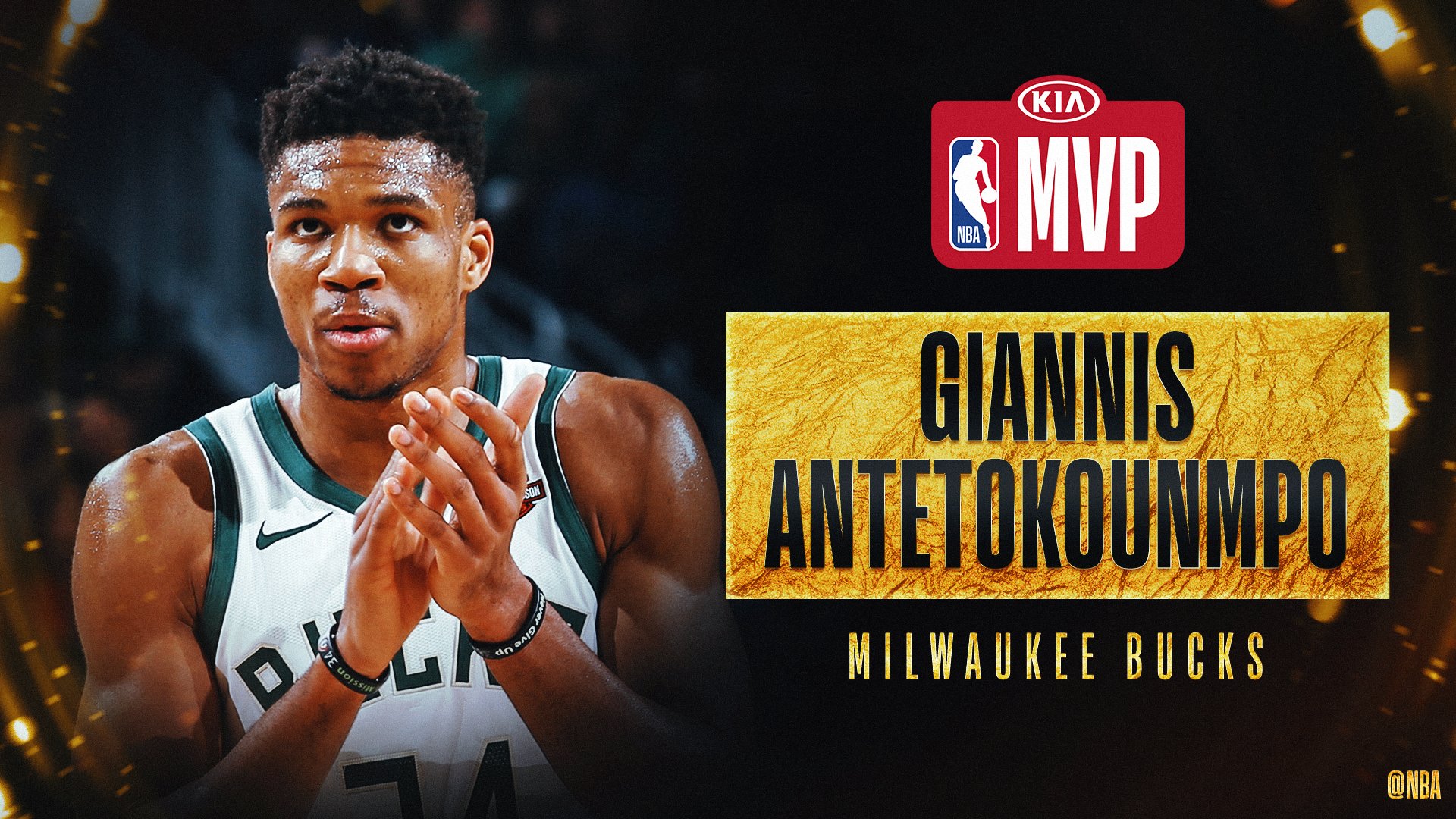 Giannis Antetokounmpo gana su segundo MVP consecutivo