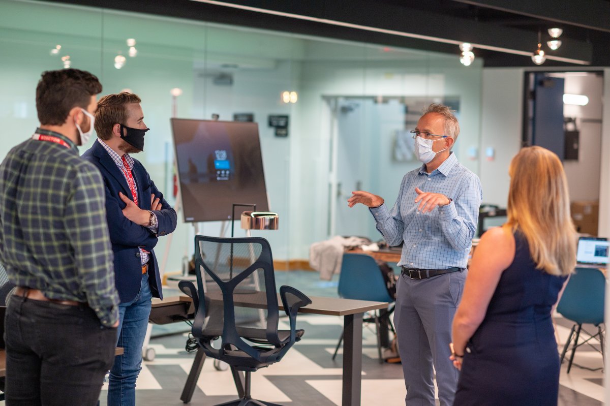 That’s a wrap! We’re energized by the innovation and creativity already happening at our new 35 Mules innovation hub this first week. Welcome again to our Original 6!