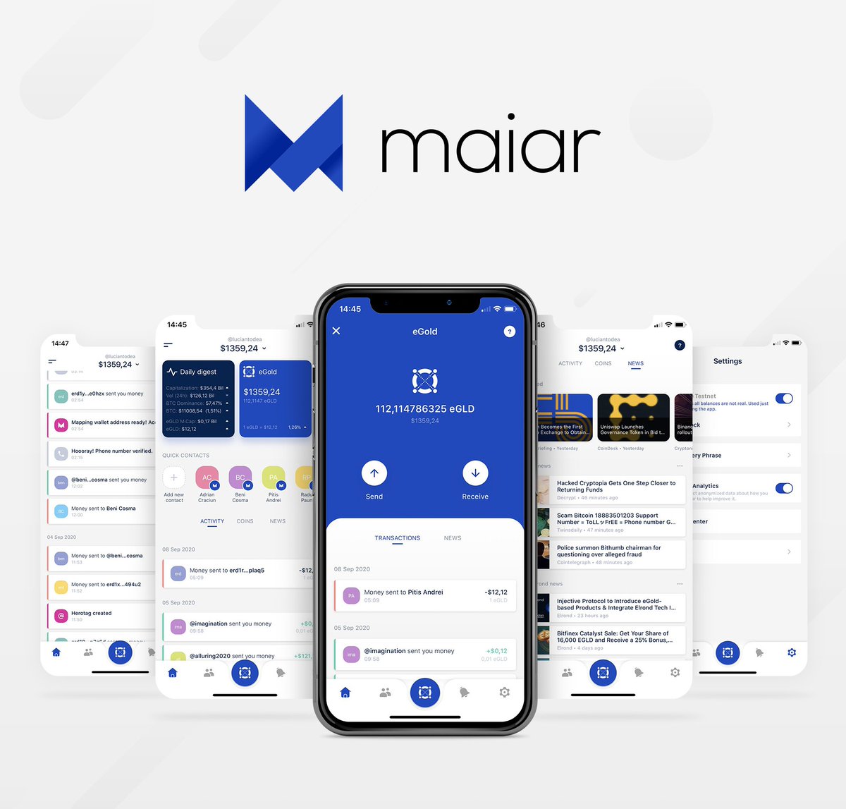luciantodea's tweet photo. I’m happy to share with you the latest updates on Maiar!
 
These last few weeks have been a period of accelerated growth, in terms of product, user-base, and team. We’re grateful for all your support and interest. Please read on for the most essential #maiardev updates👇: https://t.co/qUPJnlv73B