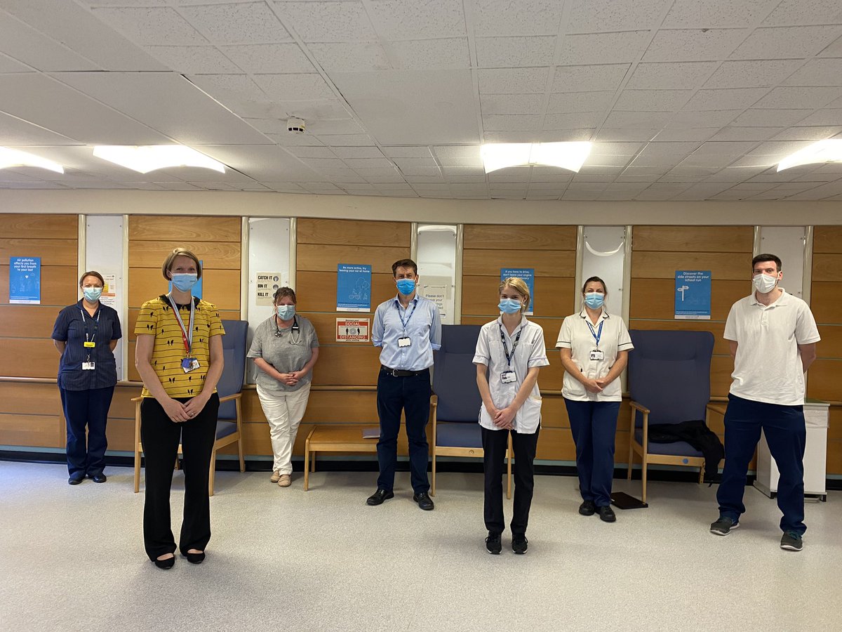 What a team! And 4 months ago, the clinic and team didn’t exist.  But this isn’t everyone - those behind scenes and those that done other weeks. Thanks all! #PostCovid #MDT #PostDischarge #PostITU.  #DoingWhatWeCan #MakingADifference #Team #TeamCovidMDT