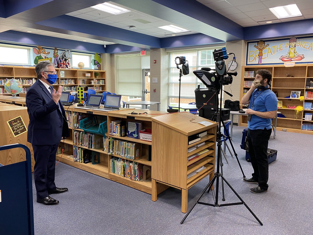While <a href="/KilbyTigers/">KilbyTigersRoar</a> Dr. Walts prepared his Welcome Back video that will be shared at Return to Learn nights. Stay tuned!!