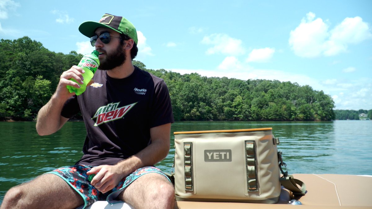 Need a new cooler for your next adventure? @mountaindew and I are giving away YETI coolers to help you #ClaimTheOutdoorsSweepstakes. Retweet this post to enter for a chance to win and click on the link to learn more. bit.ly/3c8jInV
