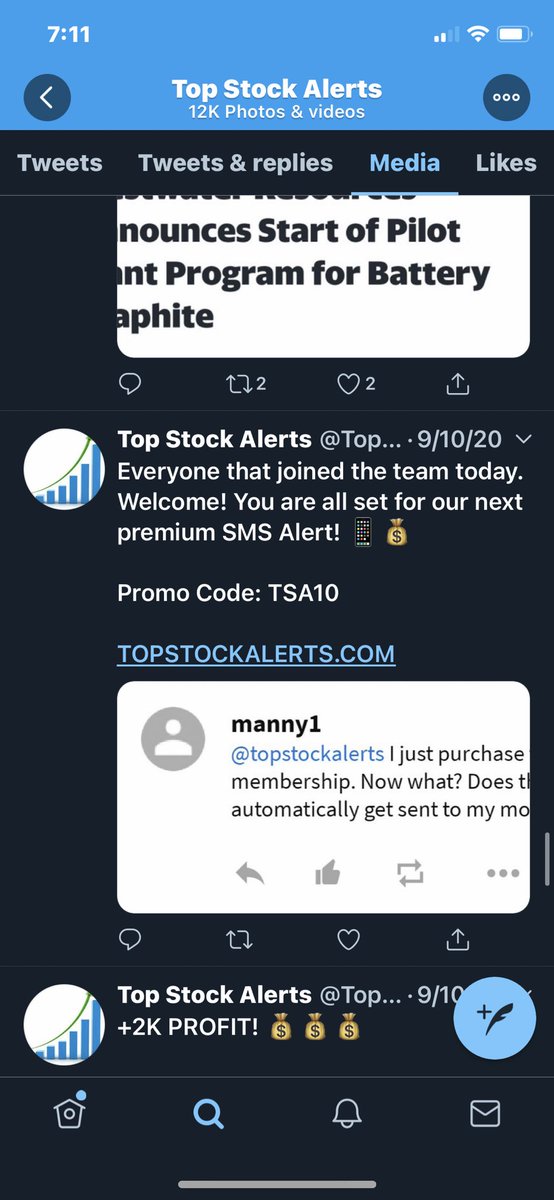 NotAlerts's tweet image. Don’t fall for these #TopStockAlerts posts. They’re old screenshots that the account re-posts every several days!