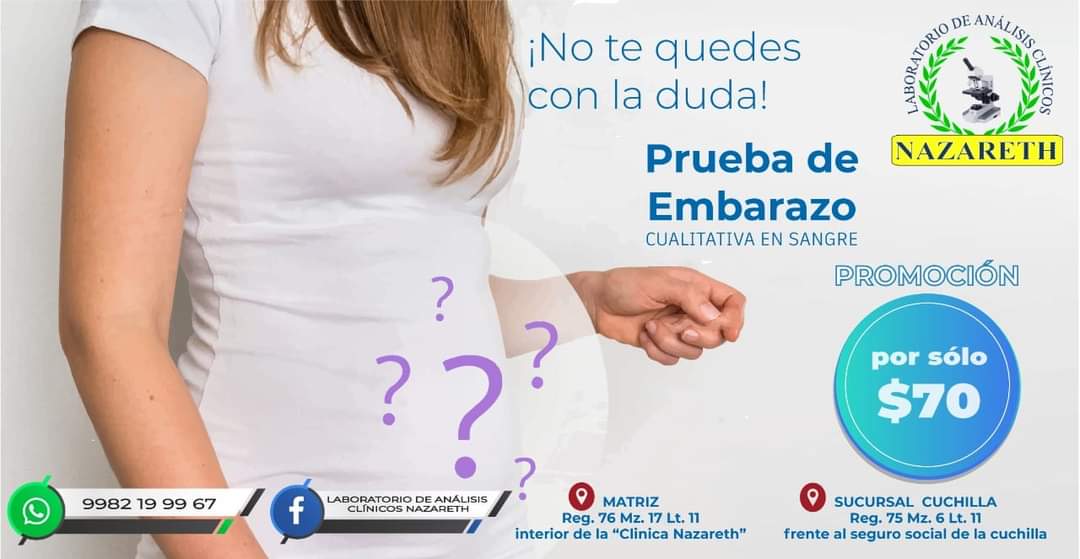 Lab_Nazareth's tweet image. #pruebadeembarazo