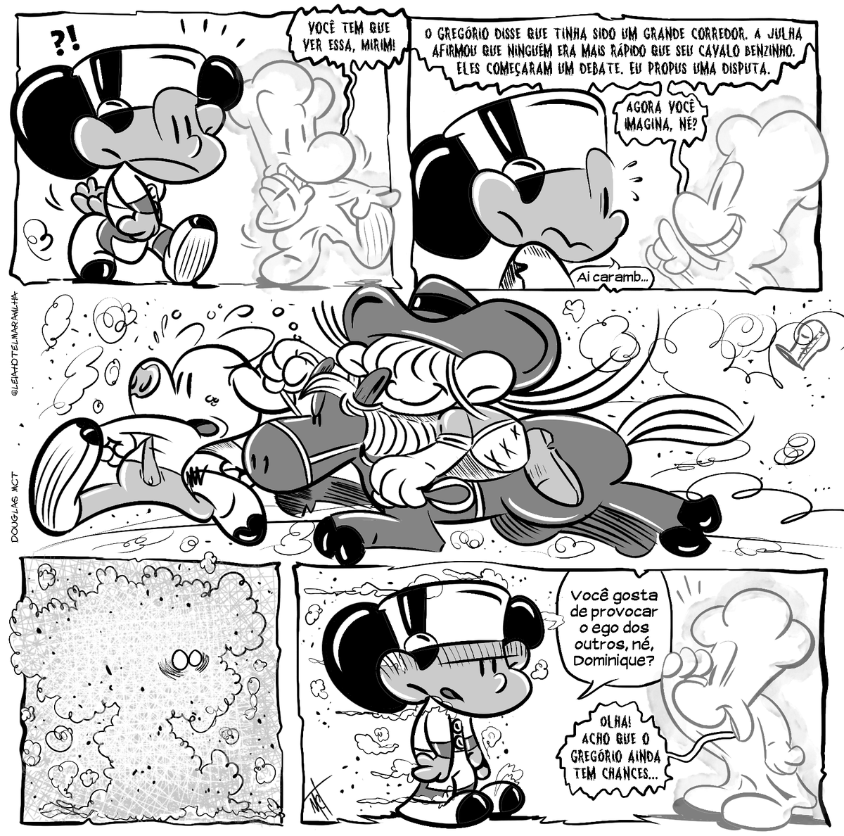 dougcomito's tweet photo. Consegui reunir quase todos os personagens do #HotelMaravilha, nessa tirinha que deu um trabalho danado pra fazer.

https://t.co/rtzjnPYyz7

#tirinhas #comicstrip #stripcomics #comics #quadrinhos #artwork https://t.co/yzhP5pLODr