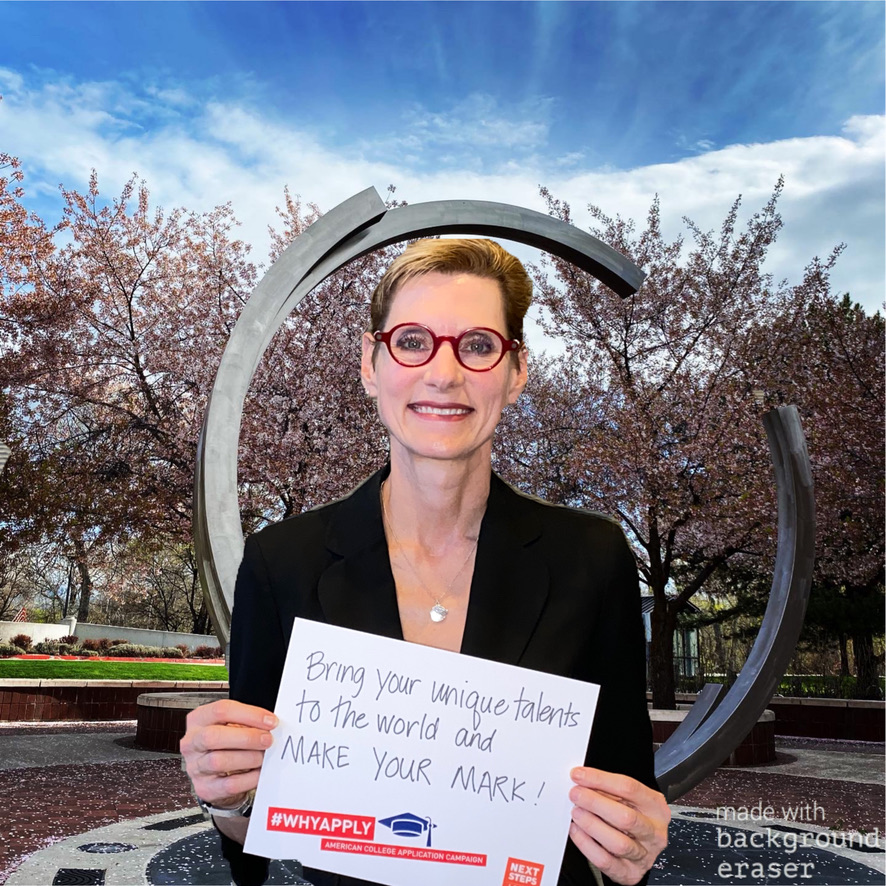 MarleneTromp's tweet photo. Students, only YOU have your unique constellation of gifts and talents. Idaho &amp; the world need what you can offer.

Develop yourself, think big, make your mark.

Don’t ever sell yourself short--go to college.  Let us help you get there. 

We believe in you. #WhyApply https://t.co/hp8uv3PBrp
