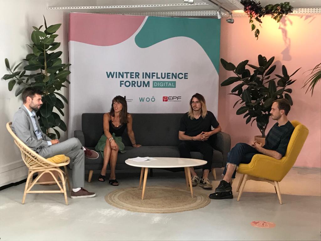 epf_ingenieurs's tweet photo. #WIFdigital2020 @AgatheN_ reçoit @romaincosta_ et @ThibaultOdiot pour parler des influenceurs : le développement de leur rôle, la professionnalisation du métier, comment devient-on influenceur... https://t.co/O4ArqZSRfE
