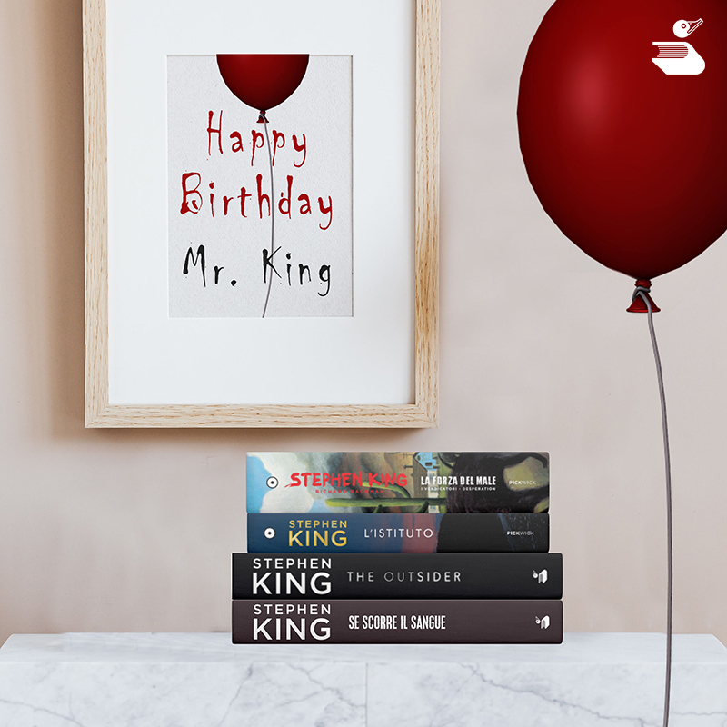 Sperling_Kupfer's tweet photo. Buon compleanno, @StephenKing! 🎈

Qual è il vostro libro preferito del Re? 👑

#StephenKIng #buoncompleanno https://t.co/1szZnxJGse