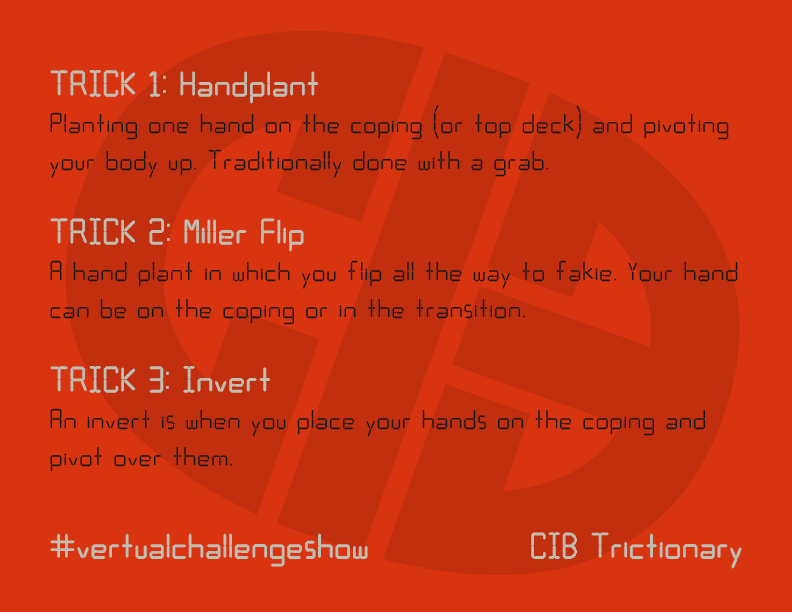 Go big or go home! The Final Episode of the #vertualchallengeshow promises to bring some of the biggest tricks of the Season! You can catch up on previous episodes on Youtube and then save the 24th of September at 5pm EST in your calendar to tune in live and vote!  #derbytwitter