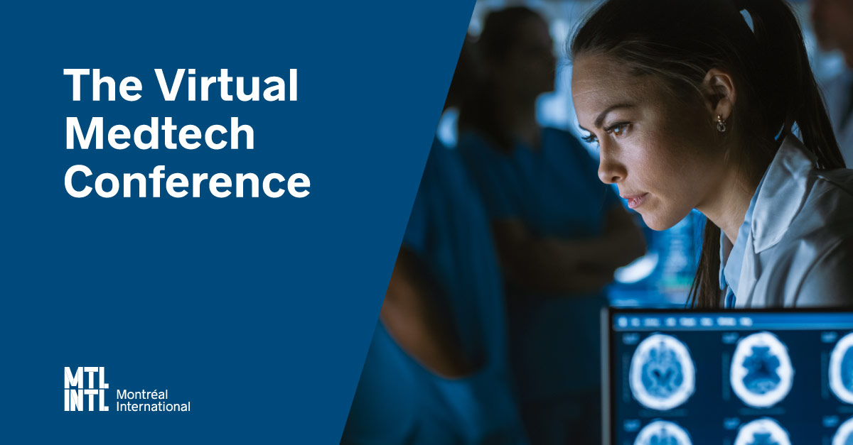 MTLINTL's tweet photo. The @MedTechCon is underway!
Come meet us at our virtual booth to discover how Greater #Montreal can offer a unique interconnected and collaborative ecosystem for life sciences and health technologies businesses!
https://t.co/eYRsG3W0DL
#ChooseMontreal #MTL #LSHT #MedTechCon https://t.co/1B2OIMsx3p