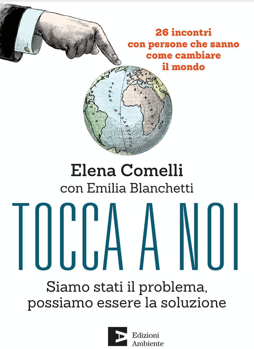 elencomelli's tweet photo. Le soluzioni ci sono, ora #ToccaAnoi applicarle.
26 incontri con persone che sanno come cambiare il mondo,
dall'ambientalista cinese @Zhou_jinfeng a Catia @bastioli,
dall'aviatore @bertrandpiccard a @MazzucatoM,
dal ragazzo degli alberi @FelixFinkbeiner a @jattali.
Buona lettura! https://t.co/K7cXmh3xKO