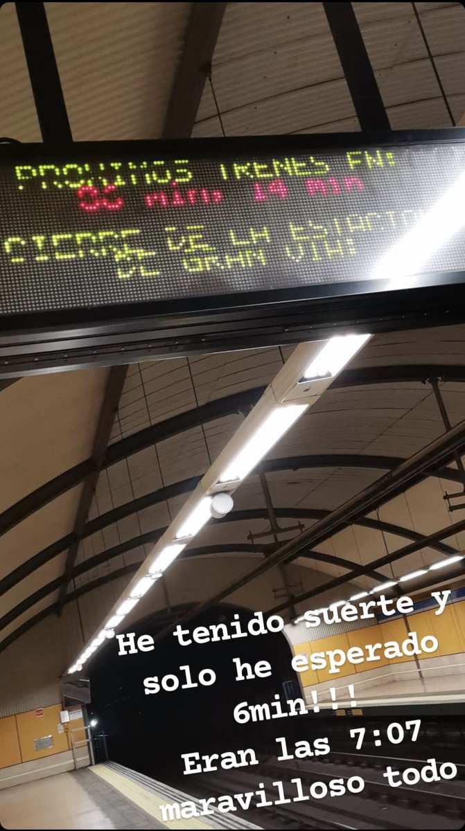 GuSiiiToO's tweet photo. Y la culpa es SÓLO de los jóvenes, sus fiestas, las reuniones,los inmigrantes y demás....ESTO ES UNA PUTA VERGÜENZA #MetroDeMadrid @metro_madrid https://t.co/c2LrqRtvwm