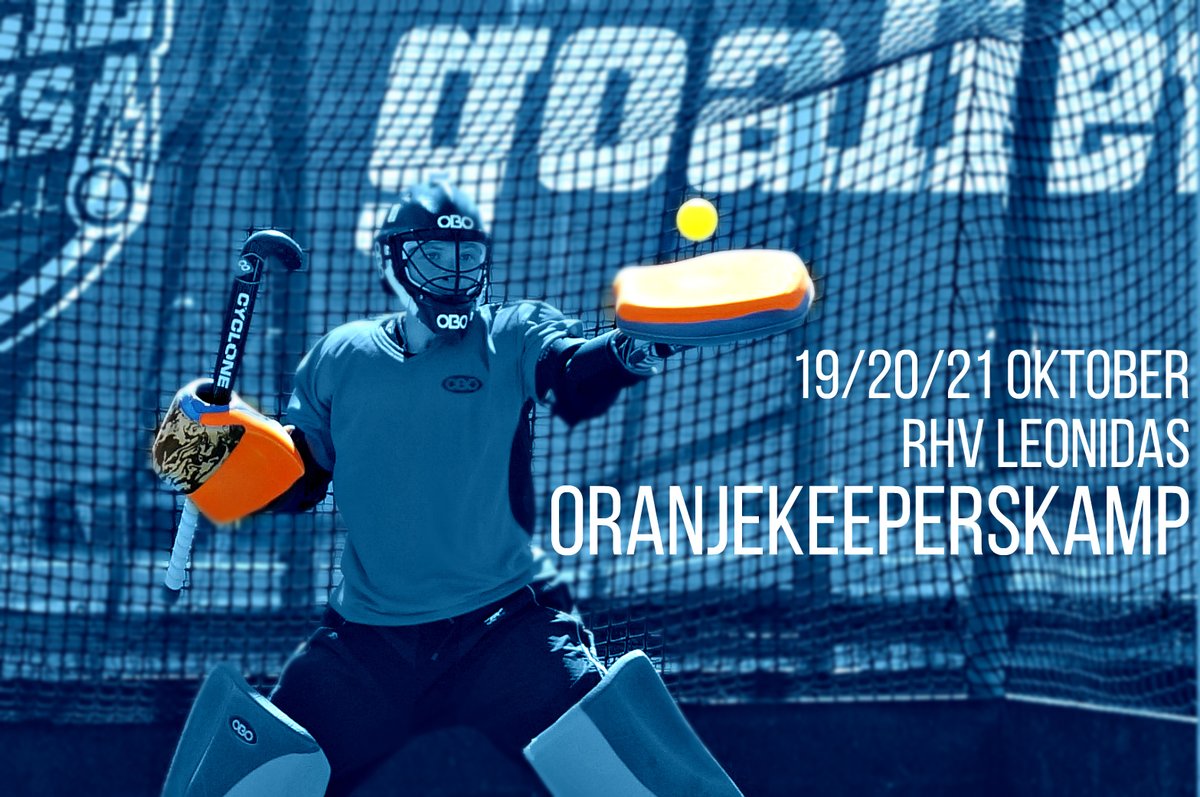Kom naar het OranjeKeepersKamp met <a href="/PirminBlaak/">Pirmin Blaak</a> en de trainers van <a href="/GoalieWorks/">GoalieWorks</a> op 19/20/21 oktober op <a href="/rhvleonidas/">rhvleonidas</a> in Rotterdam. Inschrijven kan via deze link: docs.google.com/forms/d/e/1FAI… #keeperskamp #goaliecamp #keeperstraining