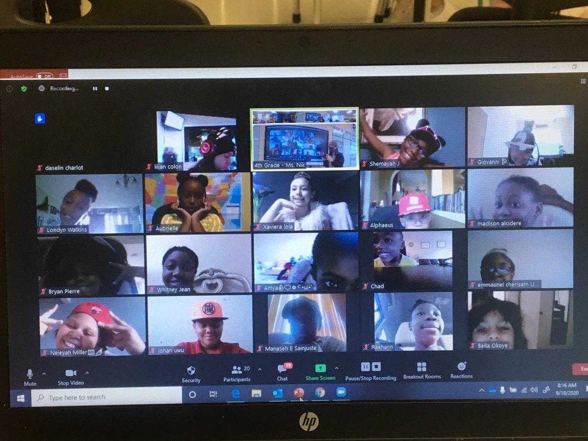 Ms. Nik's 4th grade homeroom class having a "celebratory hat day" for their hard work. We must say they are looking pretty stylish! #tigergreat #CSUSAPROUD