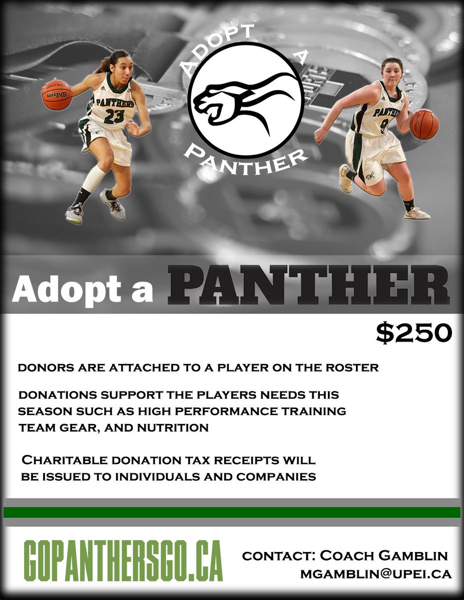🏀Details for this year's Adopt a Panther campaign.

We are grateful and humbled by the support of our community each and every year. Thank you, and please contact Coach Matt if you want to come on-board this year!!