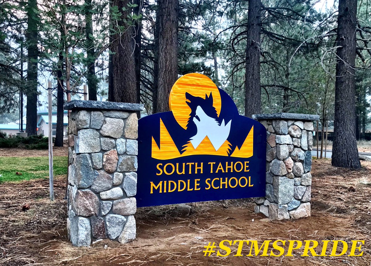 johndsimons's tweet photo. Take a look at the new STMS sign... So nice to have this fixed ππΌ #stmspride https://t.co/AcWuLJuDZz