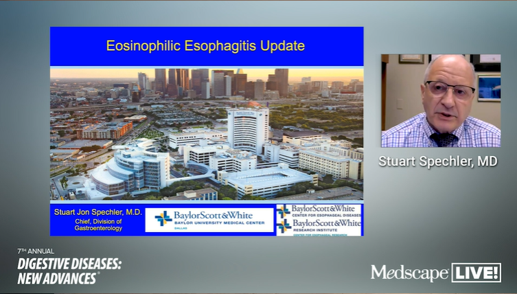 ddnacme's tweet photo. Stuart J. Spechler, MD presents an Eosinophilic Esophagitis Update #EoE #DDNA2020 https://t.co/tUymBgxpLk