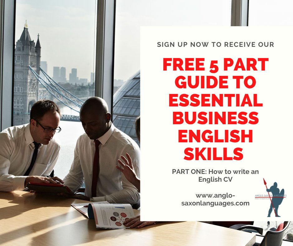 AngloLanguages's tweet image. We are so excited this week to announce that we have created a brand new 5 PART GUIDE TO ESSENTIAL ENGLISH BUSINESS SKILLS- which we are giving away for FREE!! Simply sign up here:anglo-saxonlanguages.com/newsletter-sig… #businessenglish #learnenglish #getahead