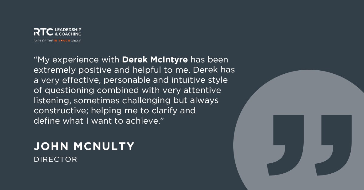 We love receiving feedback about the fantastic experiences our clients have with our coaches. If you've recently invested in one of our coaching programmes, we'd love to hear from you. Click here: bit.ly/2QlqNWz to leave us a review.