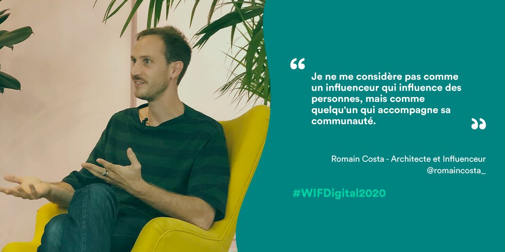 woo_paris's tweet photo. #WIFDigital2020 @romaincosta_, architecte et influenceur https://t.co/NL1ySnbYu1