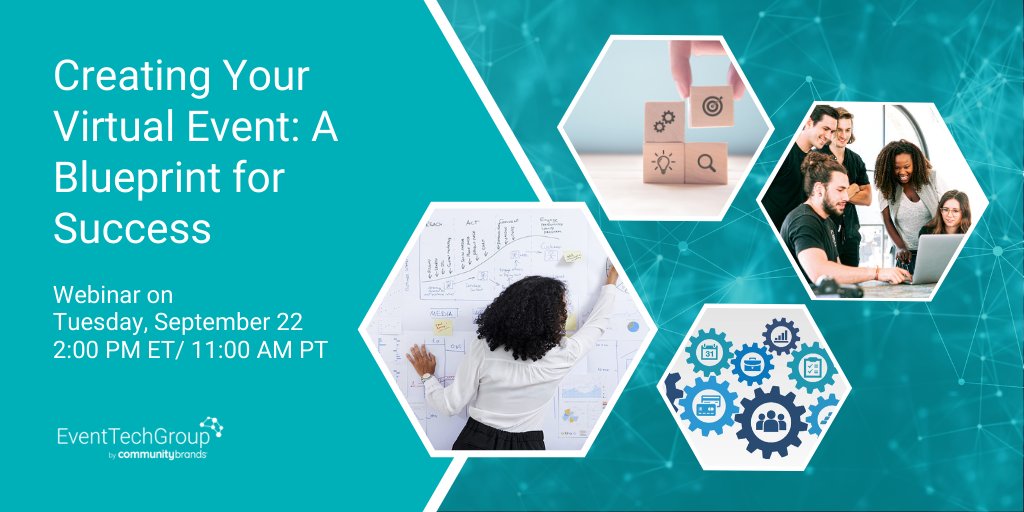 Organizations are facing new challenges trying to figure out how to execute a virtual event successfully. Join us for a webinar on Tuesday 9/22 at 2PM EST and discover the blueprint for a successful virtual conference, best practices to follow, and more.  bit.ly/32Eoq9I