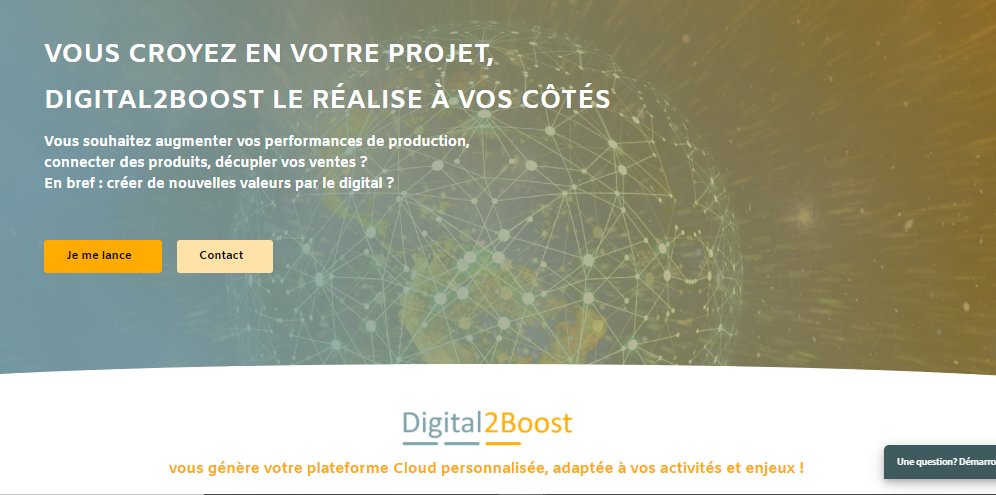 💡 AKEOPLUS Product: Digital2Boost 💡

Créez votre avantage concurrentiel décisif à travers digital2boost.com et déployez le en quelques heures en interne et/ou auprès de vos clients ! 

#DigitalBooster #IoT #MES #Scada #Ecommerce #MarketPlace