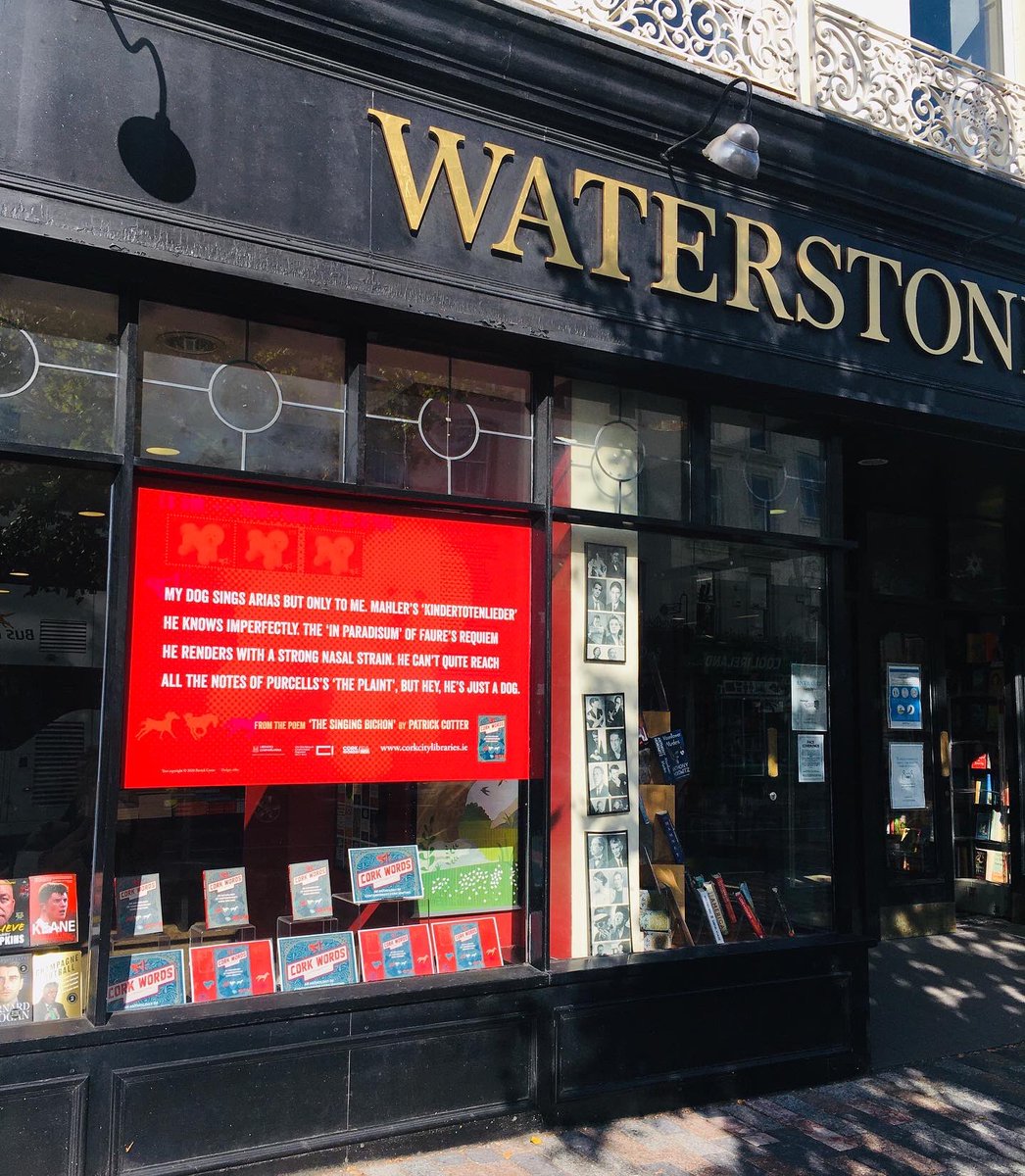 We know #culturenight is different this year but some things can’t be stopped! Our store window has been transformed to celebrate Cork Words: An Anthology of Contemporary Cork Writing ✍️ stop by and see if you can spot any others around the city tonight! #corkwords #irishwriting https://t.co/VmIrSGFLCX