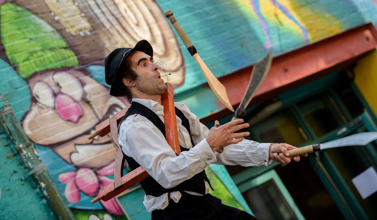 Roll up, roll up #CNB20 presents:

<a href="/BelfastCircus/">Belfast Circus</a>! 🤹

Although the crowds won’t be gathered to see them, it didn’t stop top performers Hillis Smith, Henrick Gard and Ali Stanger putting on their best show! 

Watch LIVE now &gt;&gt;pscp.tv/w/1mrxmEvjrbgxy